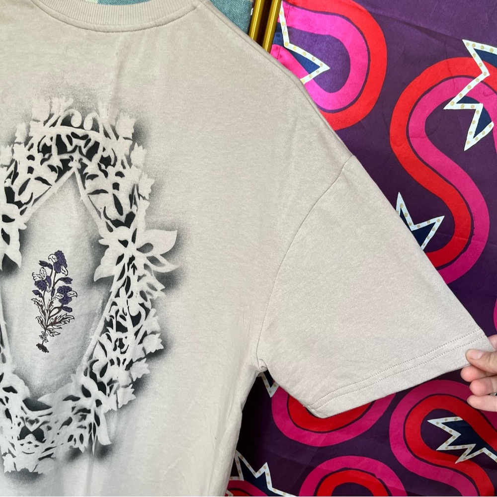 Farak BARAAT Block printed T-Shirt Handmade India Cotton Limited Edition Graphic - Picture 5 of 12